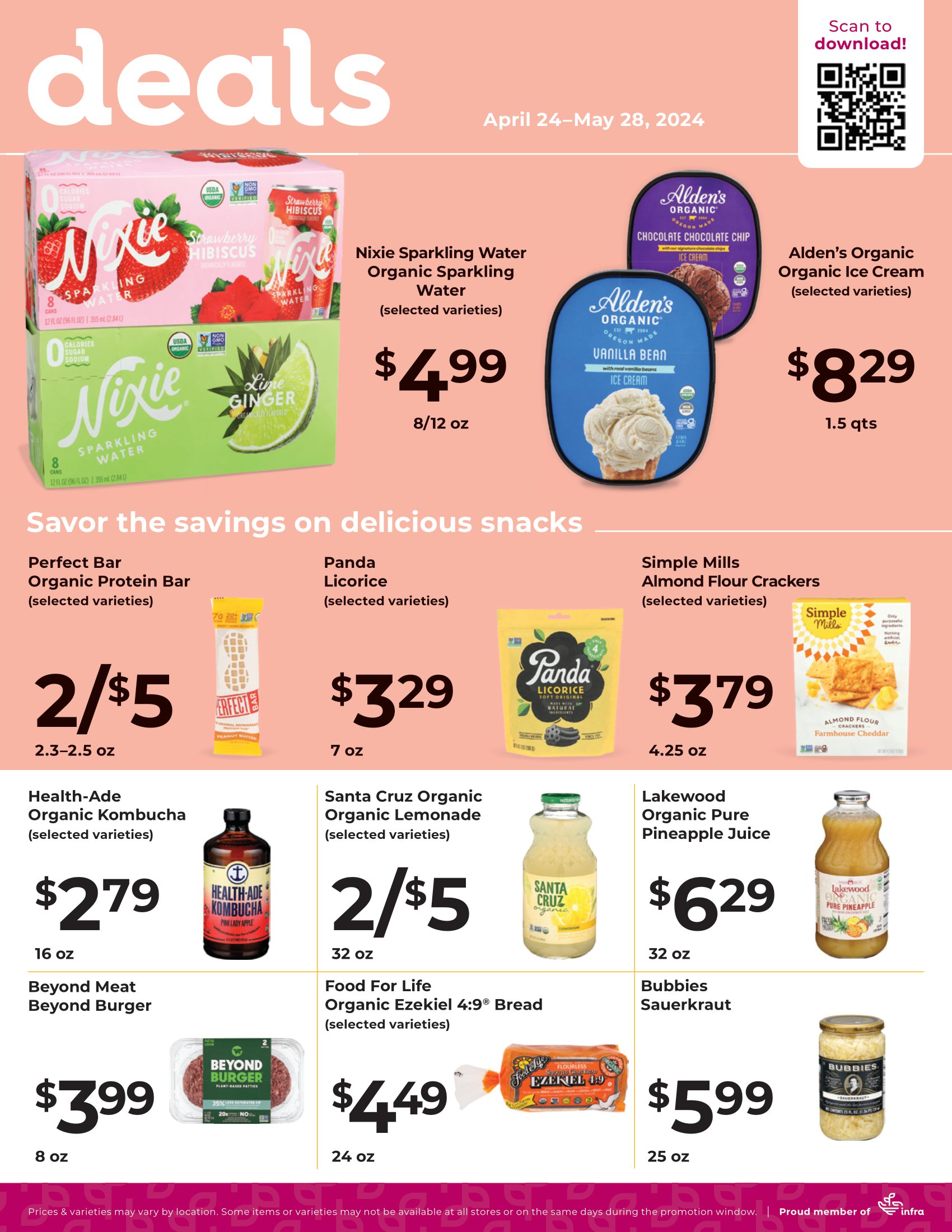 Ramona Family Naturals - monthly specials page 1