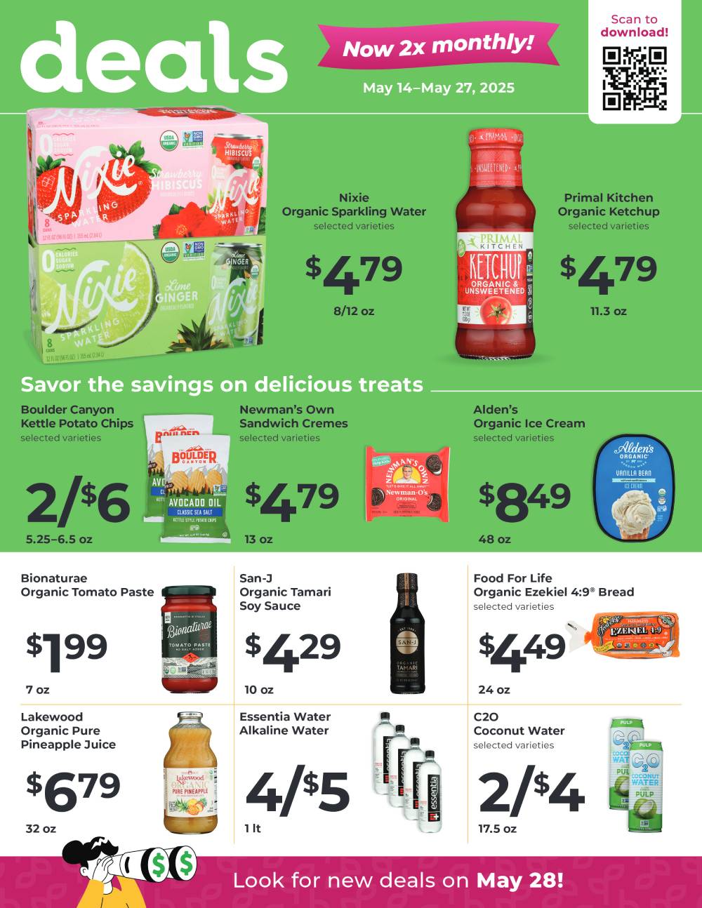 Ramona Family Naturals - monthly specials page 1