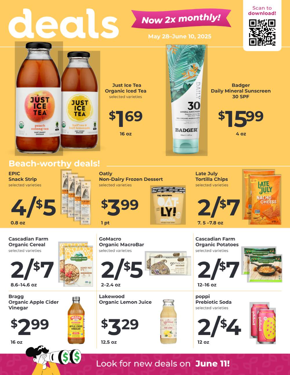 Ramona Family Naturals - monthly specials page 1