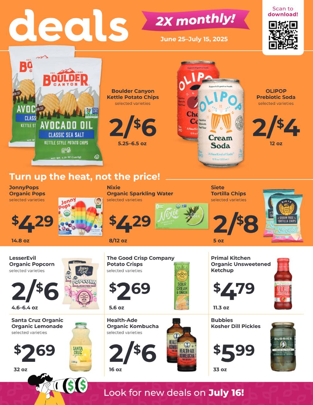 Ramona Family Naturals - monthly specials page 1