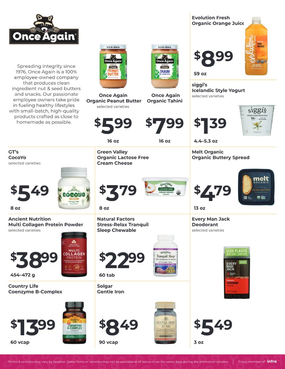 Ramona Family Naturals - monthly specials page 3