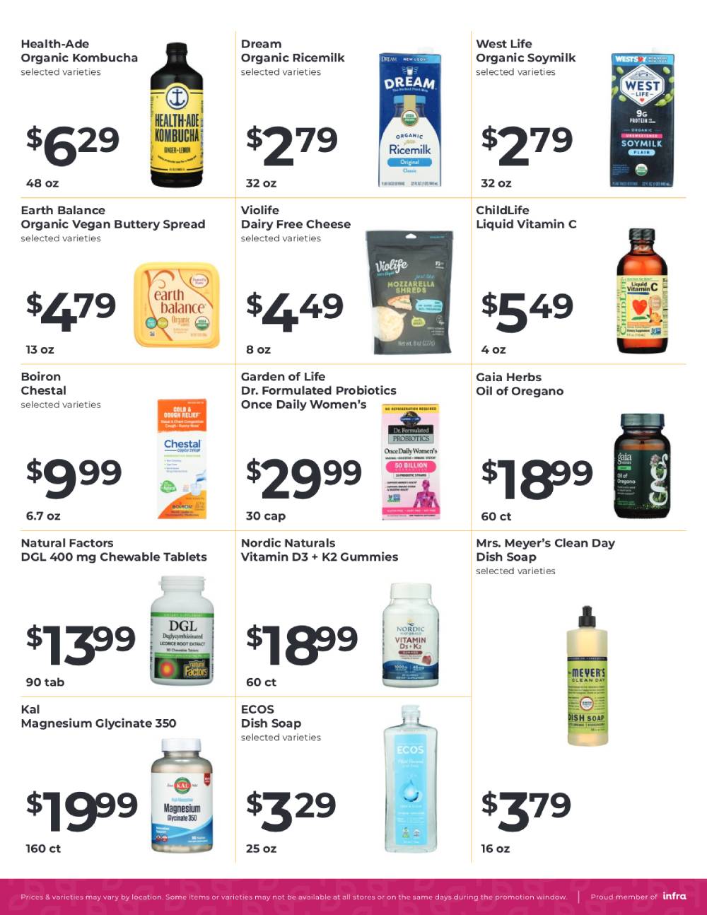 Ramona Family Naturals - monthly specials page 3