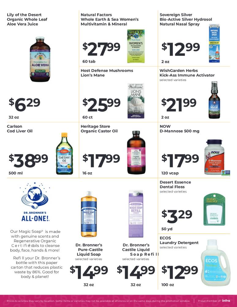 Ramona Family Naturals - monthly specials page 5