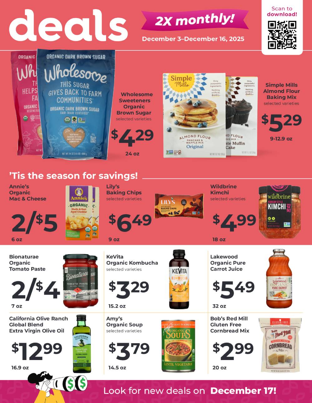 Ramona Family Naturals - monthly specials page 1