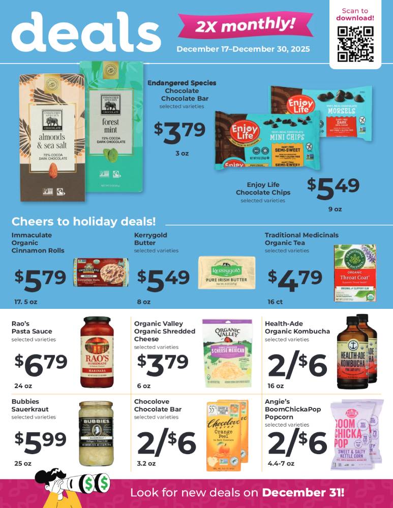 Ramona Family Naturals - monthly specials page 1