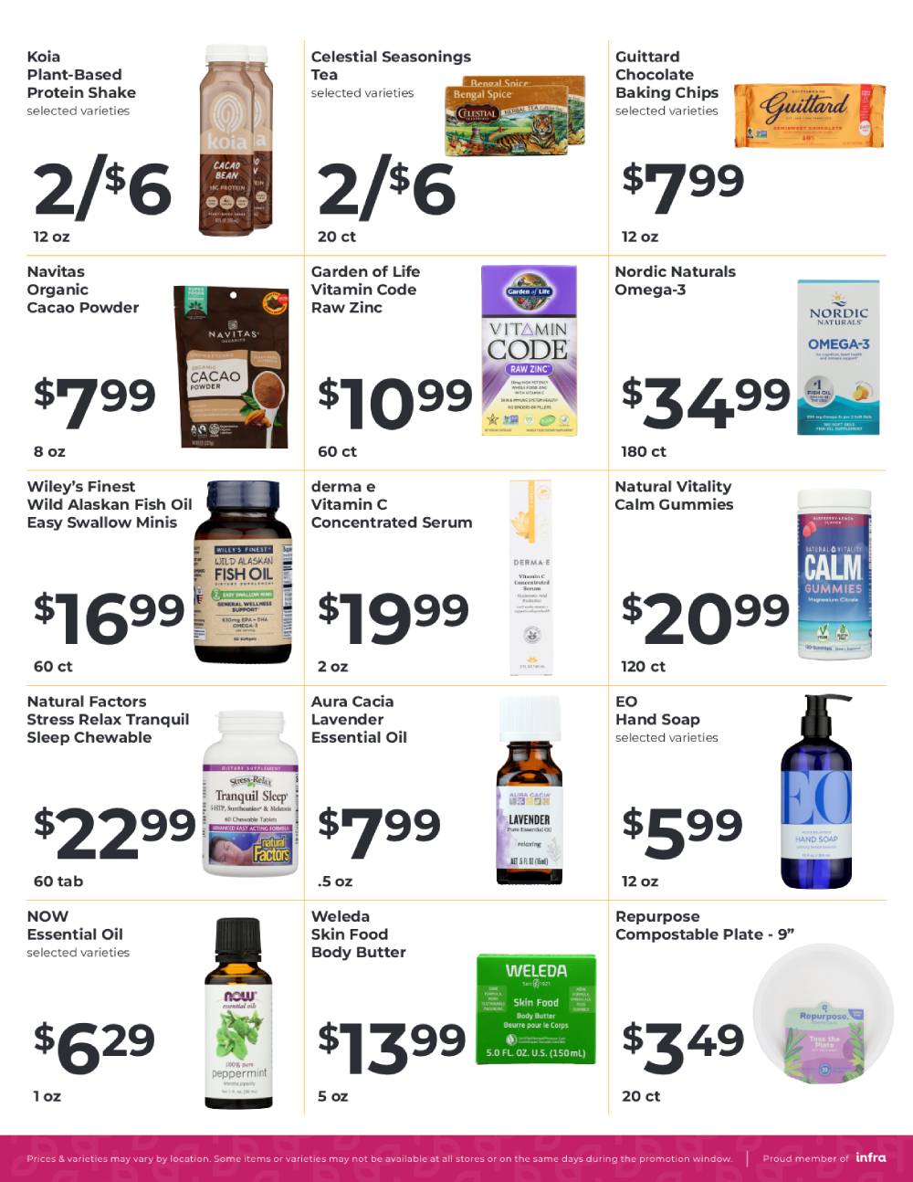Ramona Family Naturals - monthly specials page 3