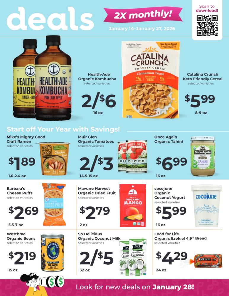 Ramona Family Naturals - monthly specials page 1