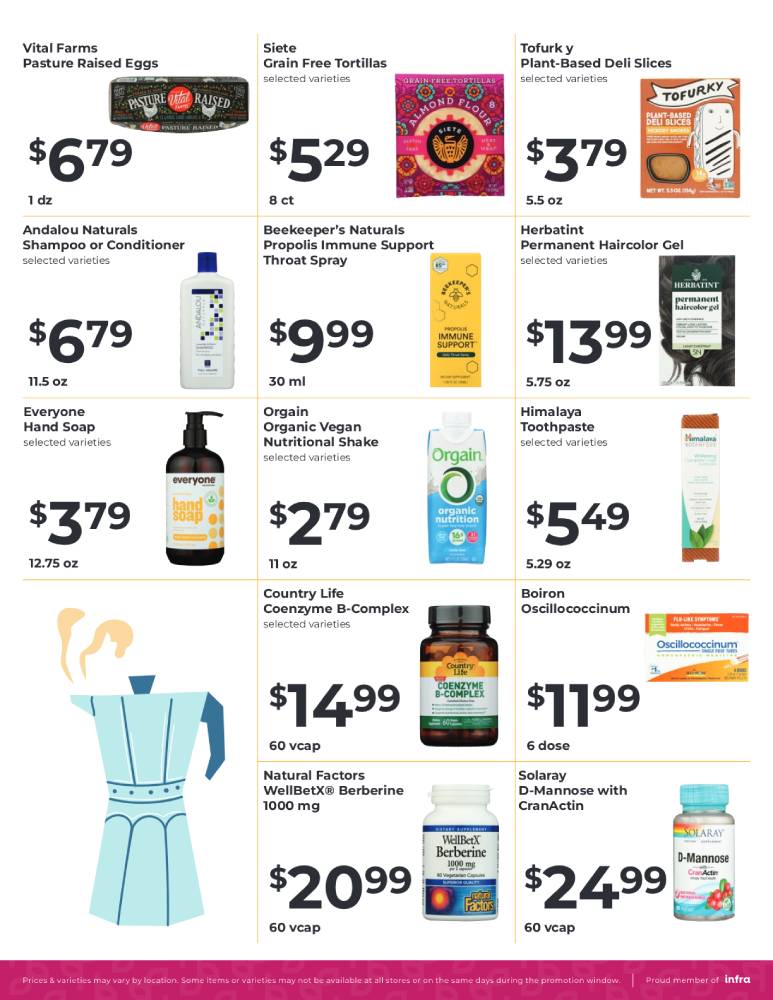 Ramona Family Naturals - monthly specials page 9