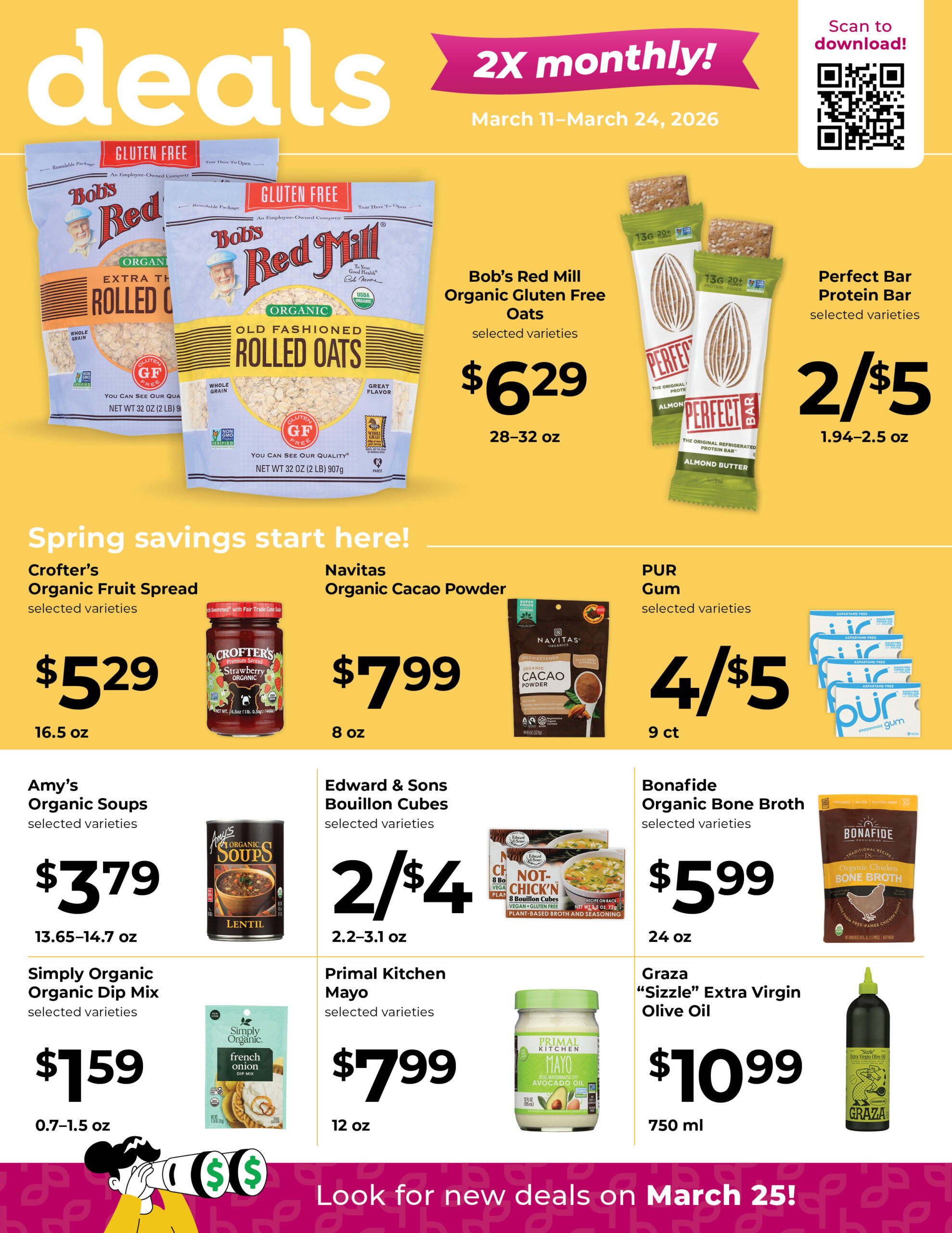 Ramona Family Naturals - monthly specials page 1