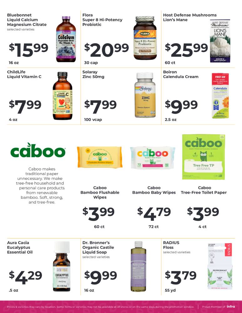 Ramona Family Naturals - monthly specials page 5
