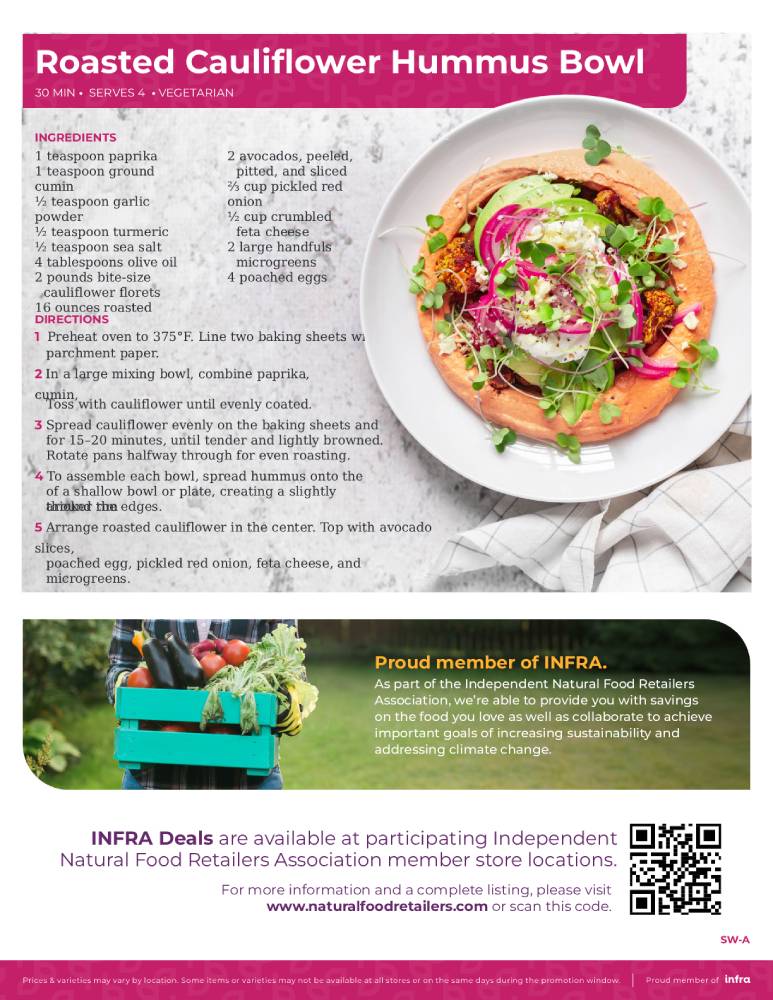 Ramona Family Naturals - monthly specials page 6
