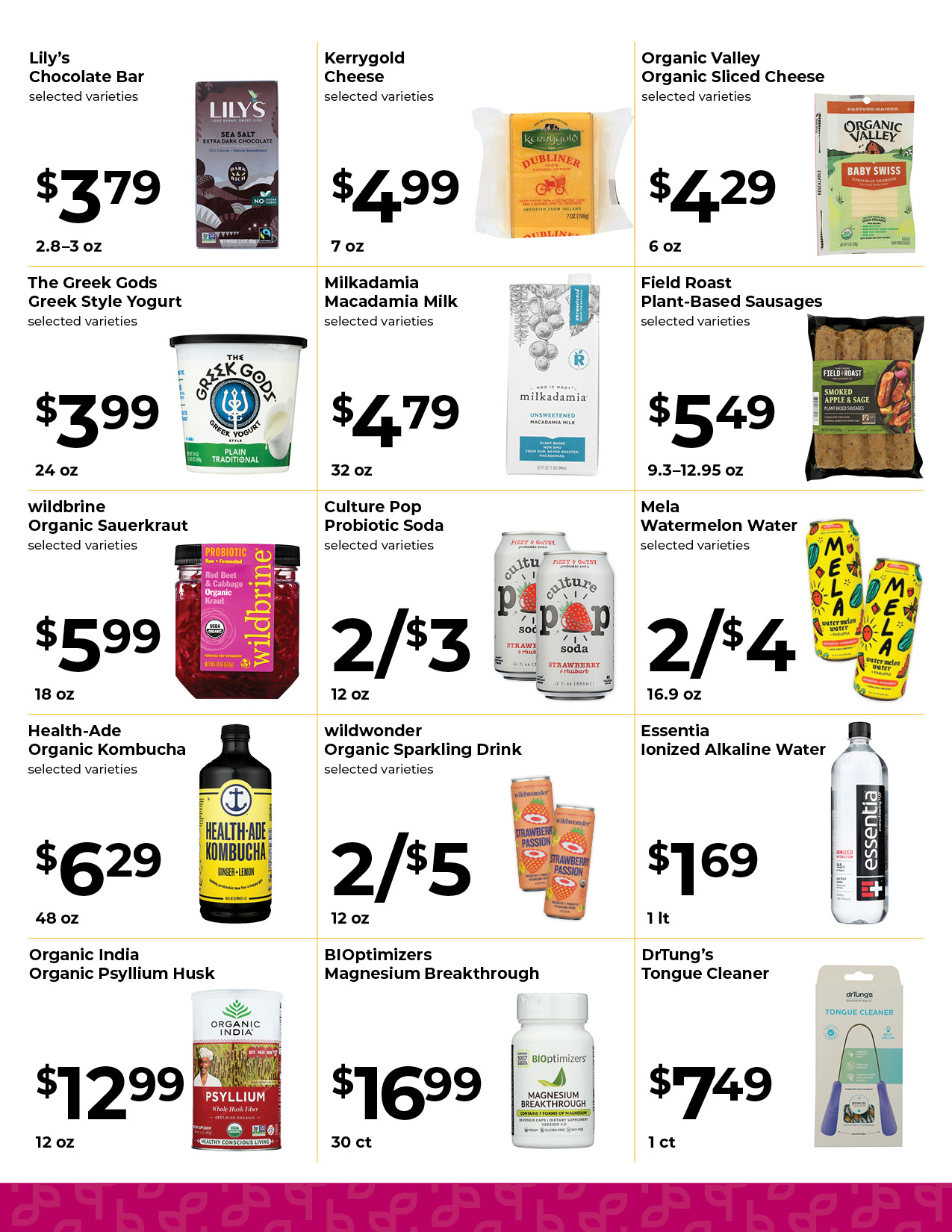 Ramona Family Naturals - monthly specials page 3