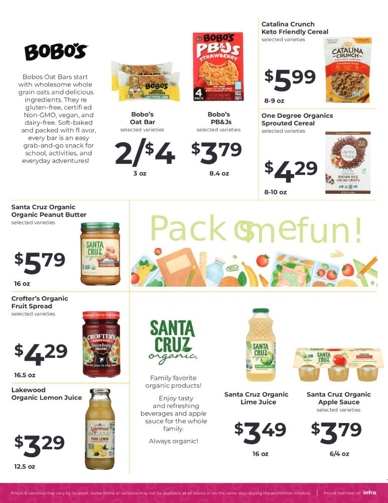 Ramona Family Naturals - monthly specials page 4