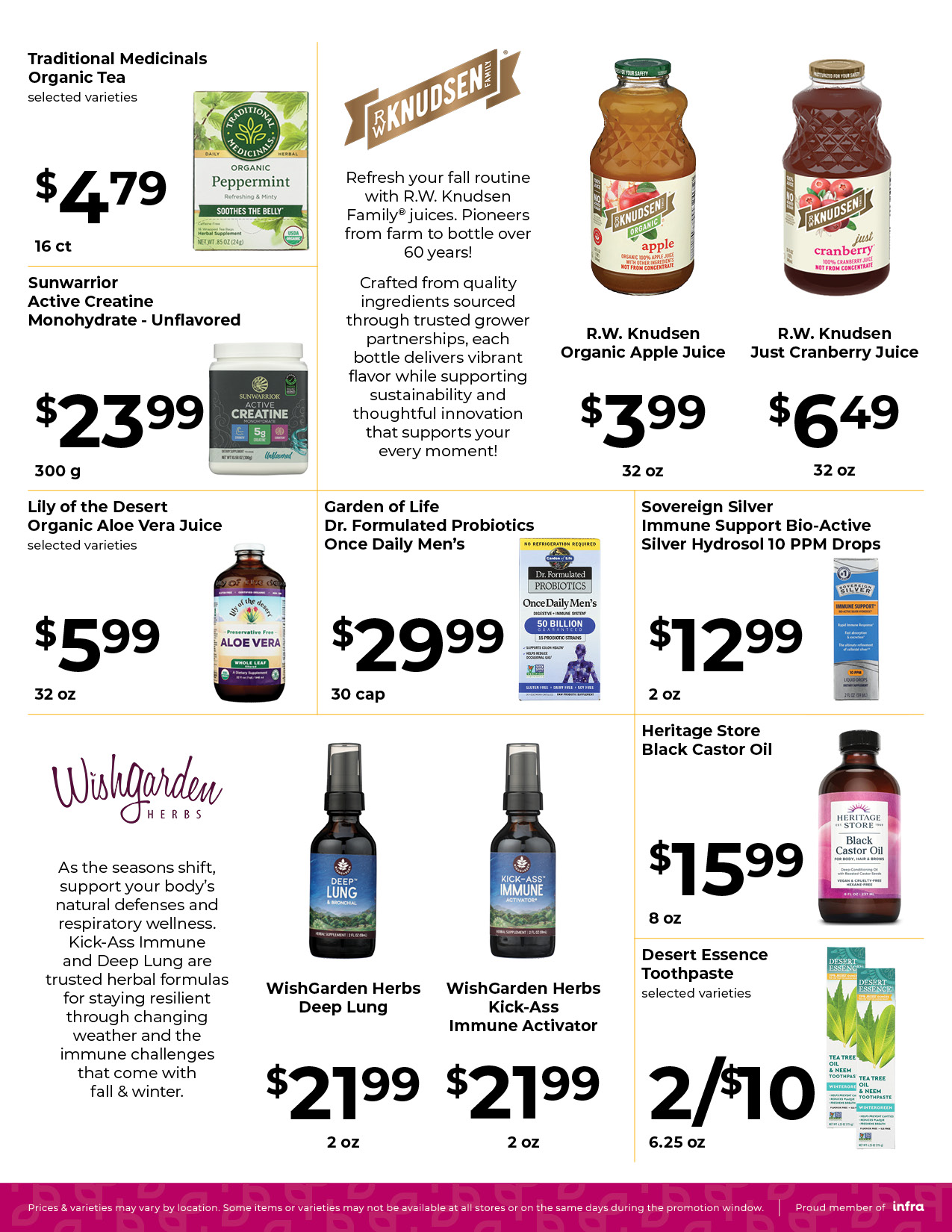 Ramona Family Naturals - monthly specials page 5